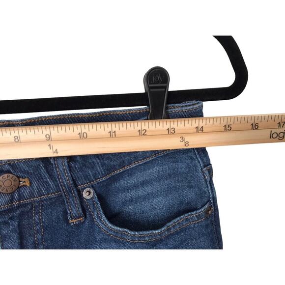 J Crew Womens Jeans Size 26 Medium Wash 9” High Rise Skinny Stretch Denim - Picture 11 of 13